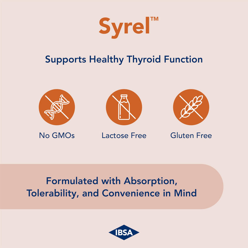 [Australia] - Syrel - Thyroid Support Supplement ‚Äì 100mcg Selenium and 5mg BioPerine - 30 Soft- Gel Caps for Increased Bioavailability and Absorption - Gluten-Free, Lactose-Free, Sugar-Free, Non-GMO 