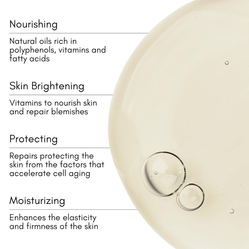 AgeDelay Multi-Vitamin Night Facial Oil - Intensive Skin Tightening Oil & Moisturizer - Nourishes Protects & Rejuvenates - Antioxidant Serum w/Vitamin E, Omega 3,6,9 & Seaweed - 30ml
