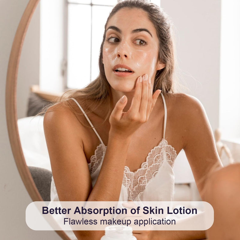 [Australia] - Dermaplane Razor - Facial Razor for Women - Dermaplaning Tool, with 19 Microblades for Face, Peach Fuzz Remover, Remove Facial Hair for Smoother Skin and Perfectly Shape Brows, Aegean Frost Aegean Frost Razor 