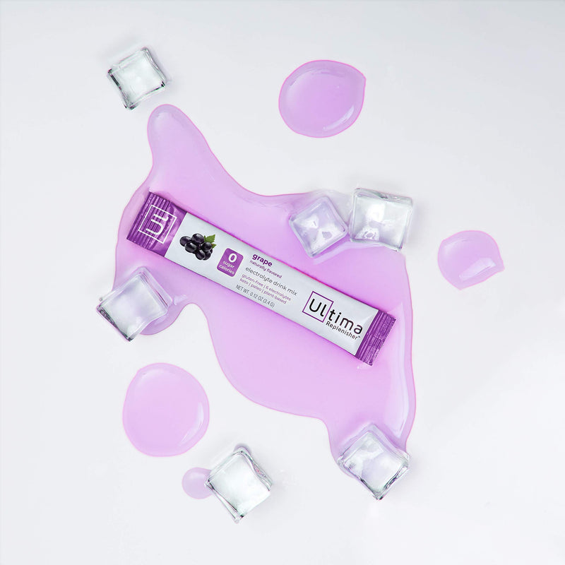 [Australia] - Ultima Replenisher Hydrating Electrolyte Powder, Grape, 20 Count Box, no Sugar, no Carbs, no Calories, Keto, Gluten-Free, Non-GMO, Vegan 