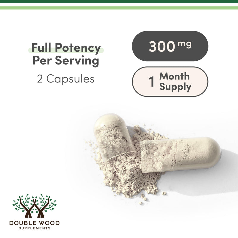 [Australia] - PhosphatidylSerine Supplement 300mg Per Serving, 120 Capsules (Phosphatidyl Serine Complex) by Double Wood 