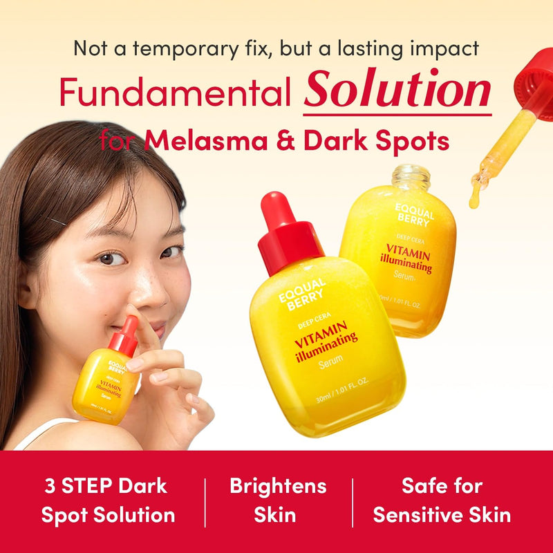 [Australia] - Vitamin Illuminating Serum ‚Äì Brightening Vitamin C Serum with Niacinamide | Strengthens skin barrier | Hydrates using Ceramide and Hyaluronic Acid, 1.01oz / 30ml Vitamin Illuminating Serum 