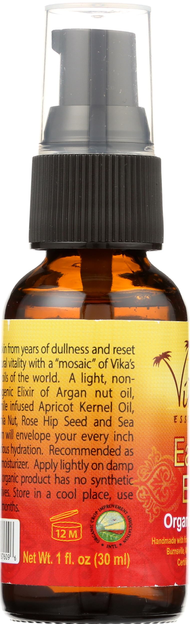 Vika's Essentials Certified Organic Earthly Elixir