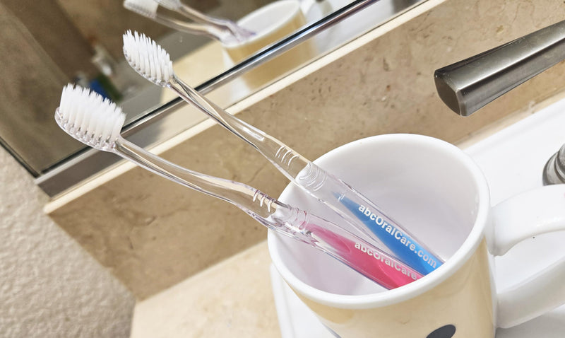 [Australia] - Shaha 5 toothbrush, New Generation US Patented, Non Nylon, Tapered, Soft and Ultra fine bristles –– Deep penetration pack of 5 