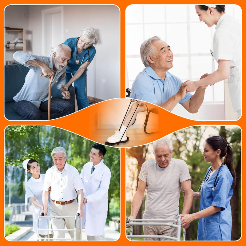 [Australia] - Knee Glider for Knee Replacement Recovery ÔºåRecovery Aids for Knee ExercisesÔºå Portable Knee Strengthening and Rehabilitation Tool Black 