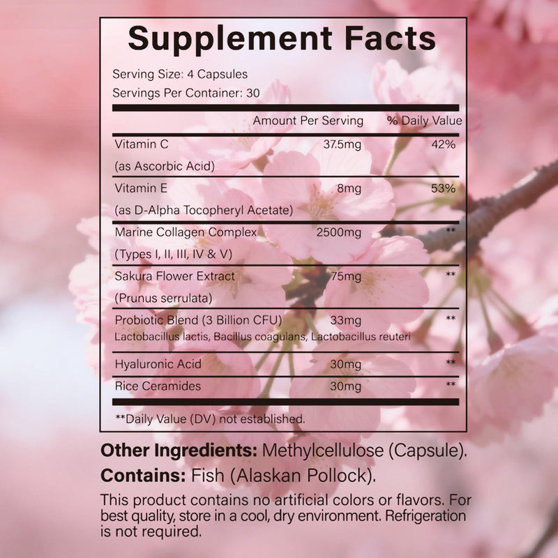 Women's Vaginal Probiotic Supplement for Intimate Health & pH Balance | with Hyaluronic Acid, Multi-Collagen, Vitamin C | Supports Comfort, Moisture & Antioxidant Defense | 120 Capsules (1) 1
