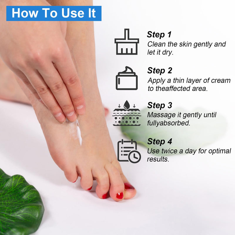[Australia] - 7.06OZ / 2 Pack Urea Cream 42% Plus Salicylic Acid 2%, Urea Foot Cream for Foot Care Cracked Heel Treatment Knees Elbows Hands Repair Treatment, Feet Moisturizer Corn Callus Dead Skin Deep Moisturizes 2 Packs White Urea Cream 