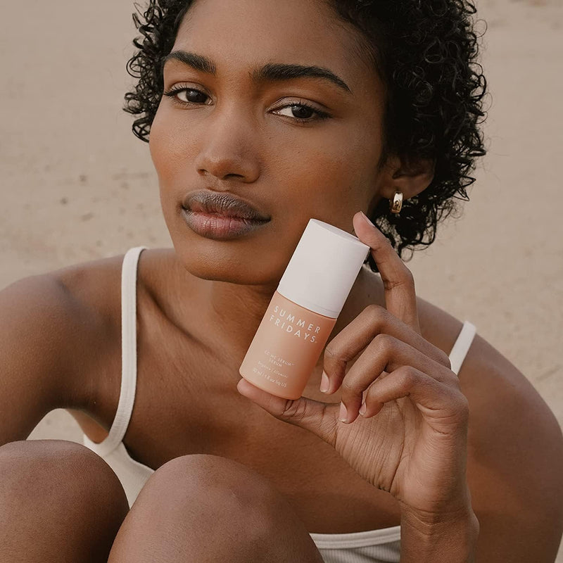 Summer Fridays CC Me Face Serum with Vitamin C & Niacinamide (1 Fl Oz) | Brightening & Hydrating Vitamin C Serum for Face, Improves Skin Tone & Helps Reduce Appearance of Dark Spots Over Time