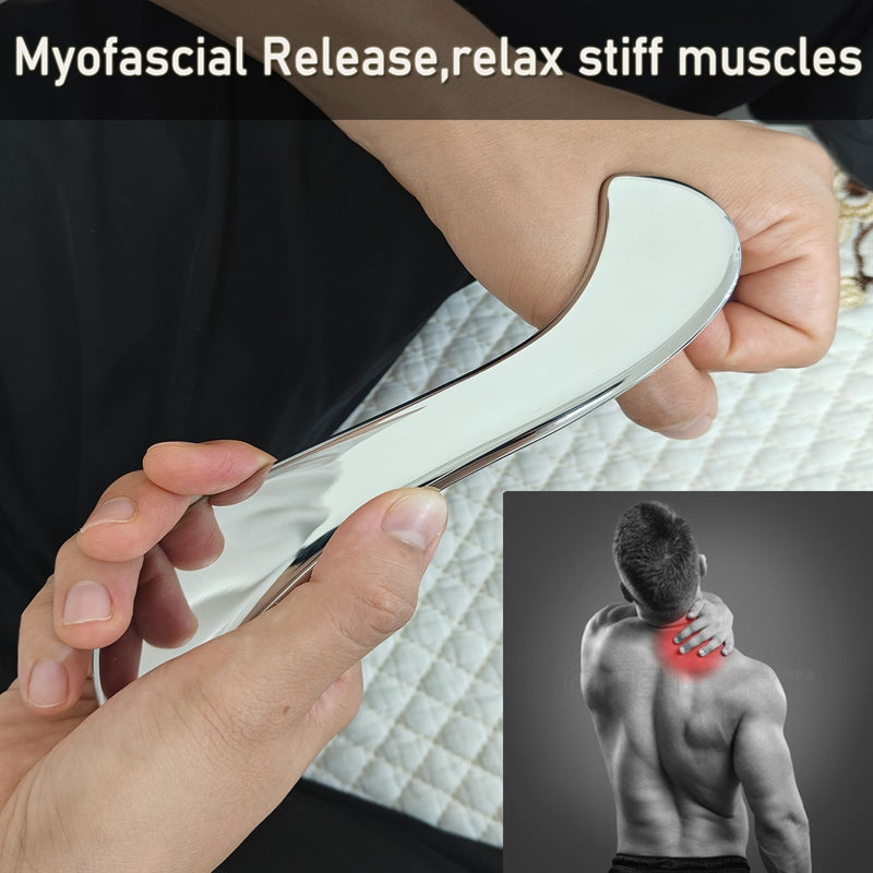 [Australia] - Rovulove 3 in 1 Professional Muscle Scraper Tool Set,IASTM Physical Therapy Massage Tools with Storage Case,Muscle Scraping Tool Robulove-3set 5 