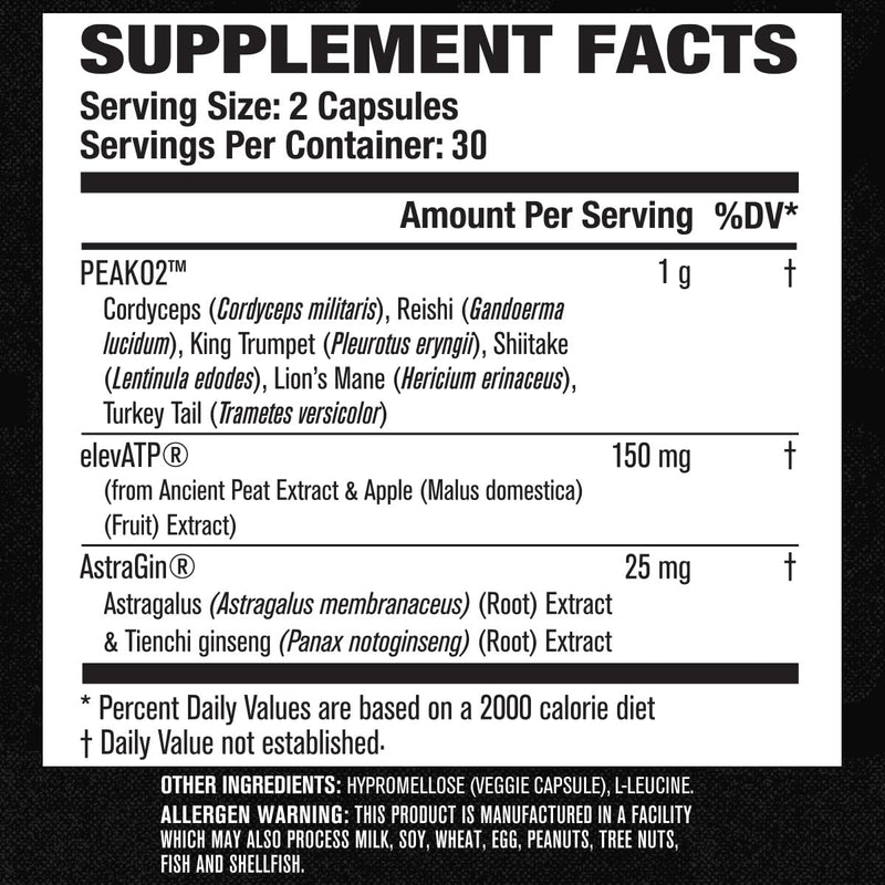 Jacked Factory Build-XT Daily Muscle Builder & Performance Enhancer - Muscle Building Supplement for Muscular Strength & Growth | Trademarked Ingredients Peak02, ElevATP, & Astragin - 60 Veggie Pills 60 Count (Pack of 1)