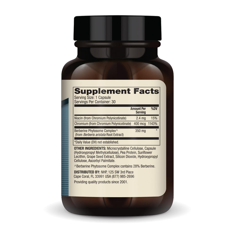 [Australia] - Dr. Mercola Biothin Berberine with Chromium - Supports Healthy Metabolic Function - Enhanced Absorption - Non-GMO, Gluten-Free & Soy-Free - 30 Capsules (30 Servings) 