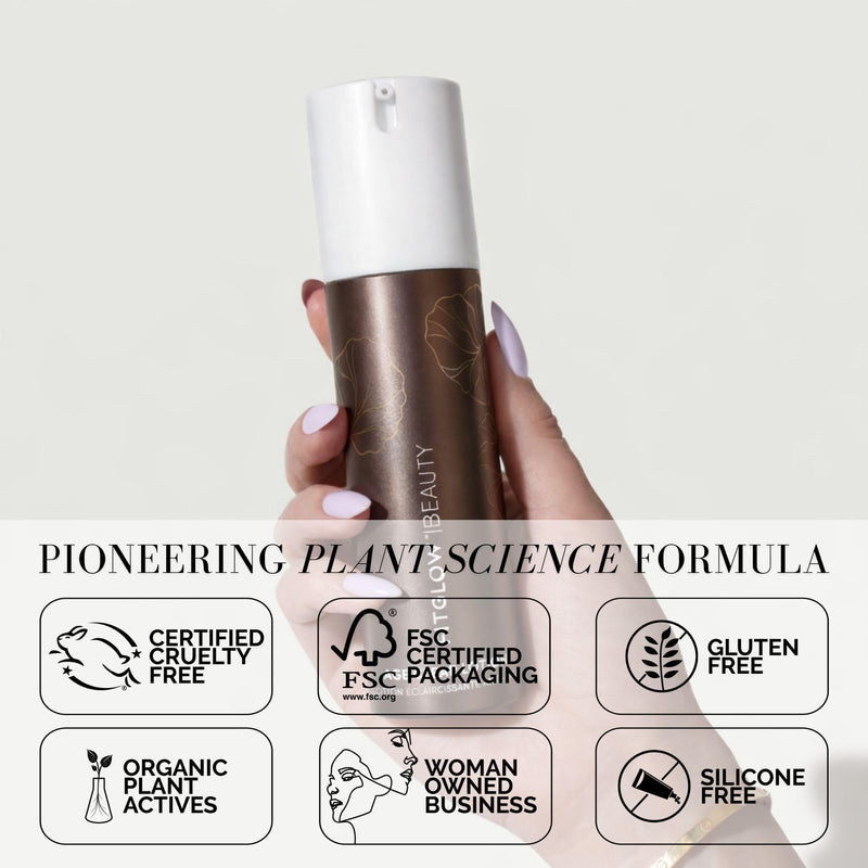 FITGLOW Beauty Age Clear Lotion, 50ml | Plant-Powered Vitamin C & Dragon Fruit Moisturizer, Anti-Aging for Clear Skin, Blemish Defense & Pore Refining Lotion