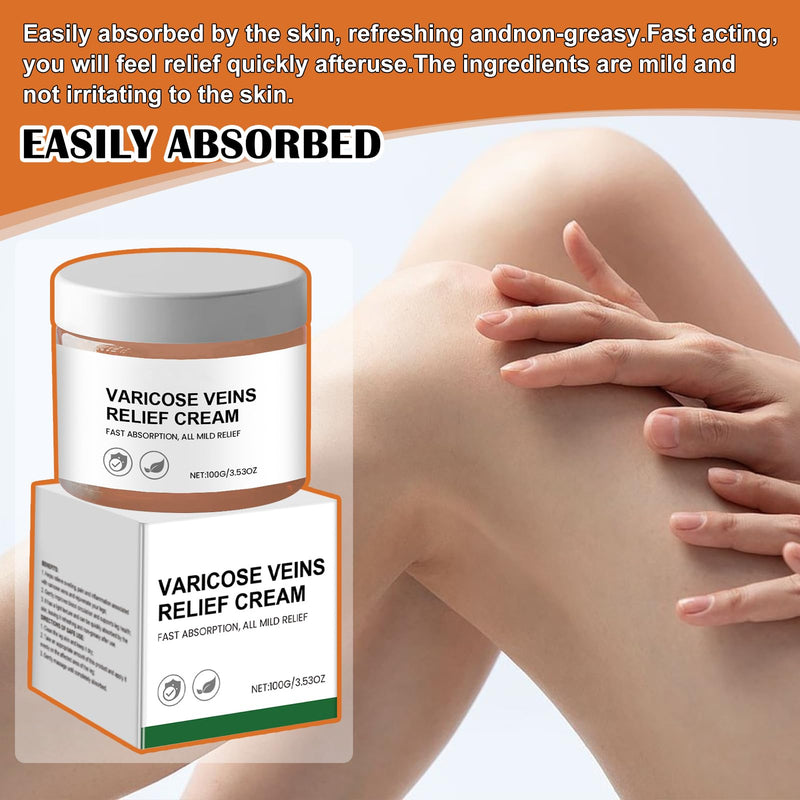[Australia] - LETTERASHQP Varicose Veins Relief Cream Varicose Veins Cream Varicose Veins Cream Medilisk Varicose Veins Cream Spider Veins Cream Relief Cream for Varicose Veins Cream for the relief of varicose veins 