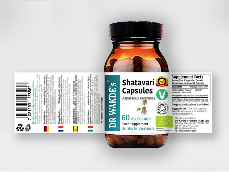 Shatavari Capsules (Asparagus racemosa)