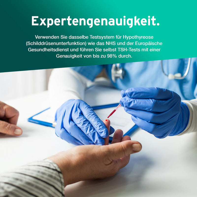 [Australia] - 2 x AYDMED test for thyroid stimulating hormone | Thyroid test kit for self-testing at home for blood testing for hypothyroidism | Test for hypothyroidism 