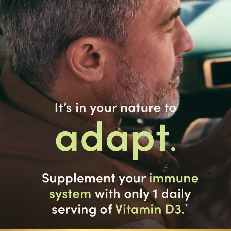Nature's Bounty Vitamin D3 5000 IU Softgels, Rapid Release, 150 Count | Immune Support, Vitamin D Supplements 150 Count (Pack of 1)