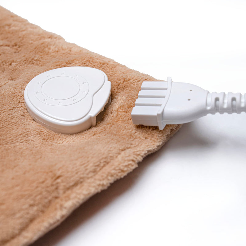 [Australia] - GESBERG heating pad with 9 temperature levels, Turbo Heat, heating pad for the cervical and lumbar spine 30 x 60 cm - Electric heat pad with overheating protection, automatic switch-off, washable 