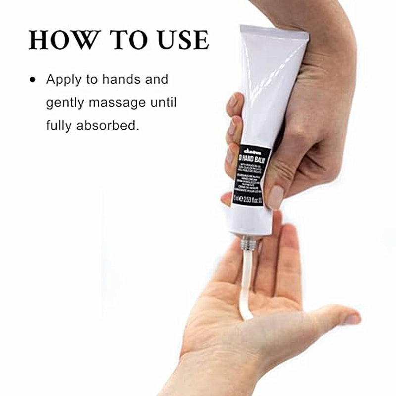 [Australia] - Davines OI Hand Balm, Antioxidant-Rich Nourishment, For All Skin Types, Long-Lasting Hydration, 2.53 Fl. Oz. 