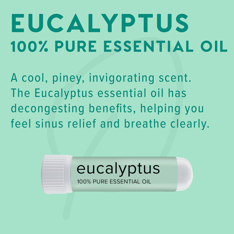 [Australia] - MOXĒ Eucalyptus Essential Oil Nasal Inhaler, Sinus & Congestion Relief, Daily Relaxation, Stress Relief, Therapeutic No-Mess Aromatherapy, Pure and Natural, Made in USA (3 Pack) 3 
