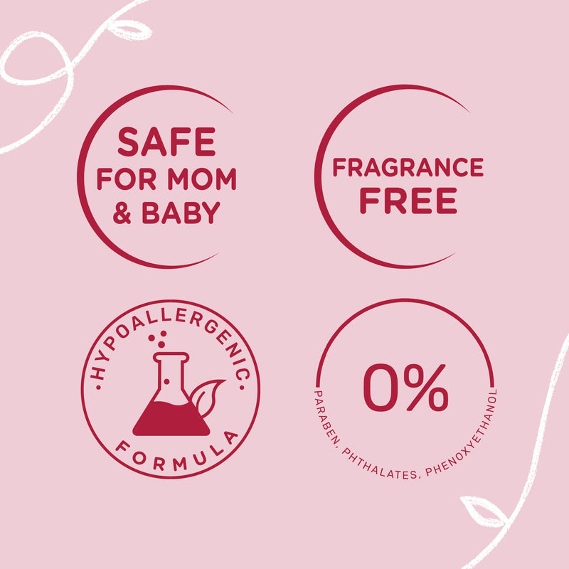 [Australia] - Mustela Maternity Stretch Marks Set - Natural Pregnancy Skincare - Contains Stretch Marks Cream & Belly Oil - EWG Verified & Fragrance-Free - 2 Items Set 