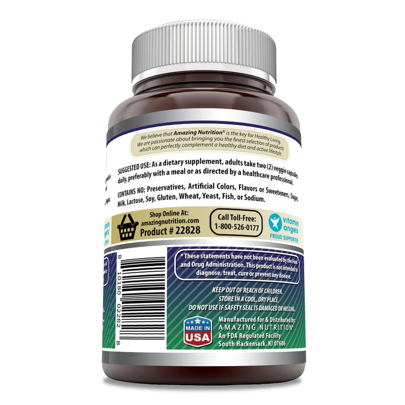 [Australia] - Amazing Formulas Astragalus 2000 mg Per Serving 120 Capsules Supplement | Made From Pure Astragalus Membranaceus Plant Root Extract | Non-GMO | Gluten Free 120 Count 