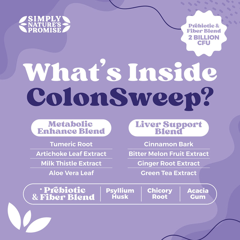 [Australia] - ColonSweep - Strawberry Flavored Probiotic Psyllium Husk Powder Colon Cleanser,7.8 oz. Gluten Free Fiber Supplement Support for Gut Health - Safe Colon Cleanse for Bloating Relief & Detox- 30 Servings 8 OZ (30 Servings) 