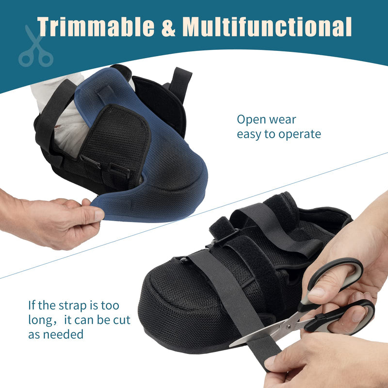 [Australia] - GHORTHOUD Postoperative Shoes for Broken Toe Forefoot Off Loading Closed Toe Medical Walking Boot Orthopedic Foot Brace for Post Bunion Hammertoe Surgery (M) M 