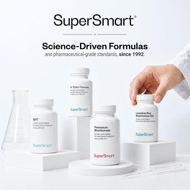 Supersmart - Keranat (Advanced Formula with Biotin) - Hair Supplement for Volume & Growth - Hair Loss Vitamins | Non-GMO & Gluten Free - 60 Softgels