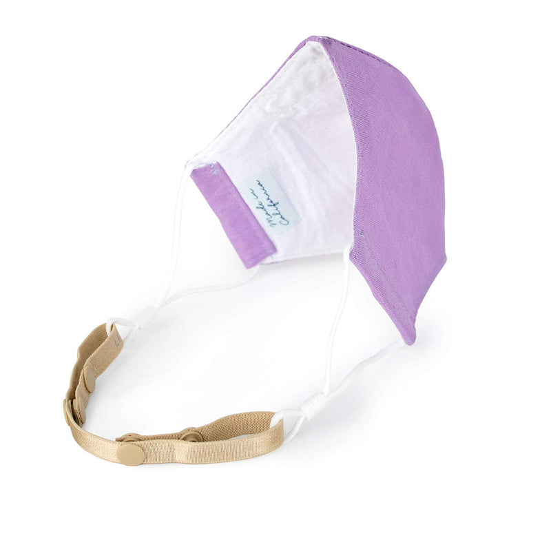 [Australia] - Little Lanyard Adjustable Elastic Mask Strap 3 Piece Set - Sunset Tan, Pink, Blue 