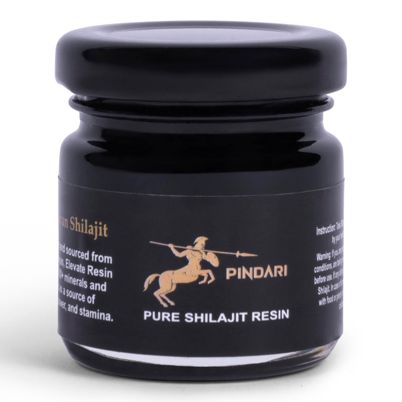 [Australia] - Pindari Shilajit Resin Pure Shilajit 500mg, Nutrient Dense, High Potency, Energy Boost, Immune Support (Resin) 