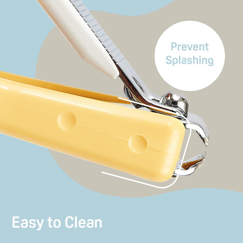 [Australia] - Pigeon Baby Nail Clipper with Splatter Proof Case for 9+ Months 9 Month 