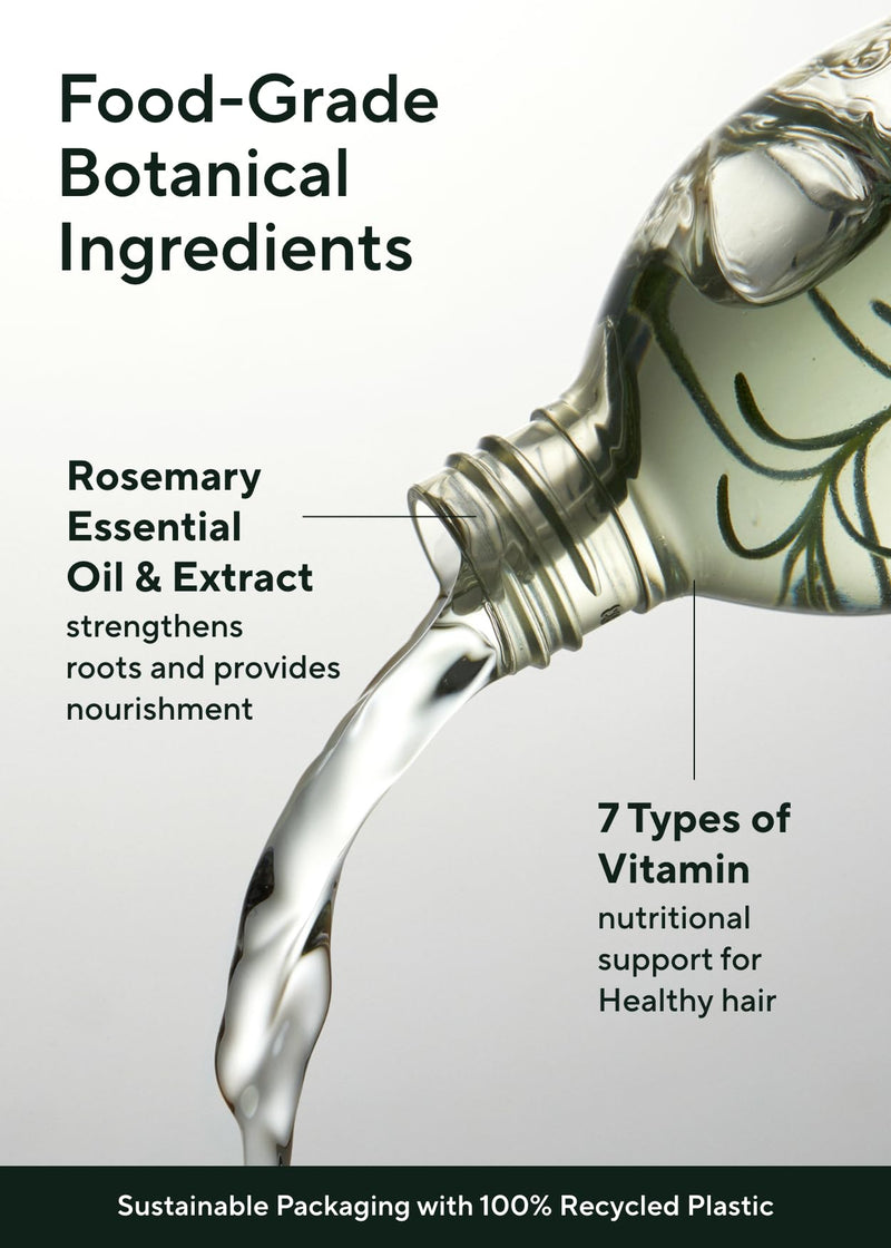 AROMATICA Root Enhancer Rosemary Water for Hair Growth spray | Rosemary hair oil & caffeine & biotin, Korean hair care for hair thinning & loss, free from silicone, paraben and sulfate 01 Rosemary Enhancer