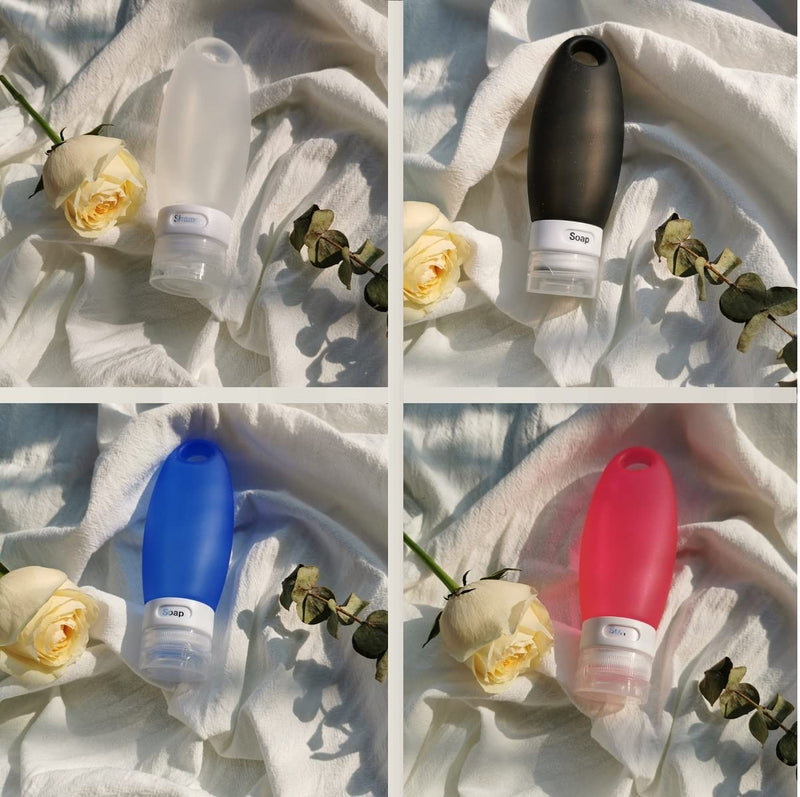 Travel Luggage Straps and Reillable Bottles