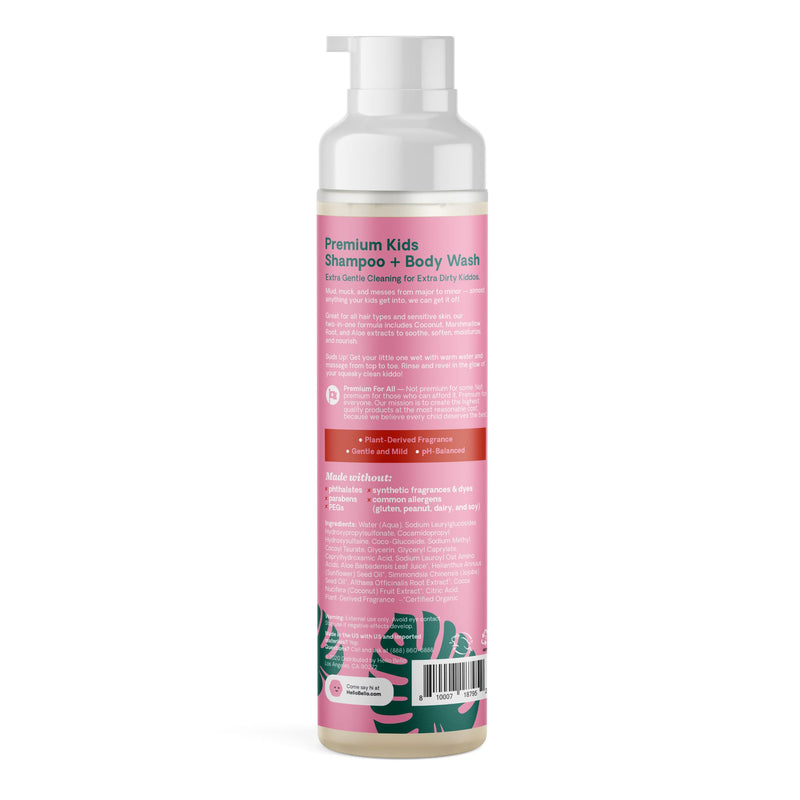 [Australia] - Hello Bello Watermelon Shampoo & Body Wash - Tear-Free, Hypoallergenic, Dermatologist & Pediatrician Tested, Plant Based Formula for Babies and Kids - 10 FL Oz (Packaging may vary) 10 Fl Oz (Pack of 1) 