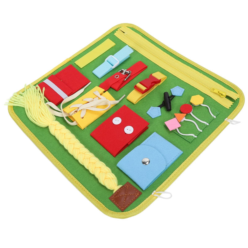 [Australia] - Fidget Blanket for Elderly, Fidget Blanket for Dementia, Dementia, Alzheimer's Products, Anxiety Relief, Improves Mental Stimulation, Therapeutic Tool for Autistic Dementia, Sensory 