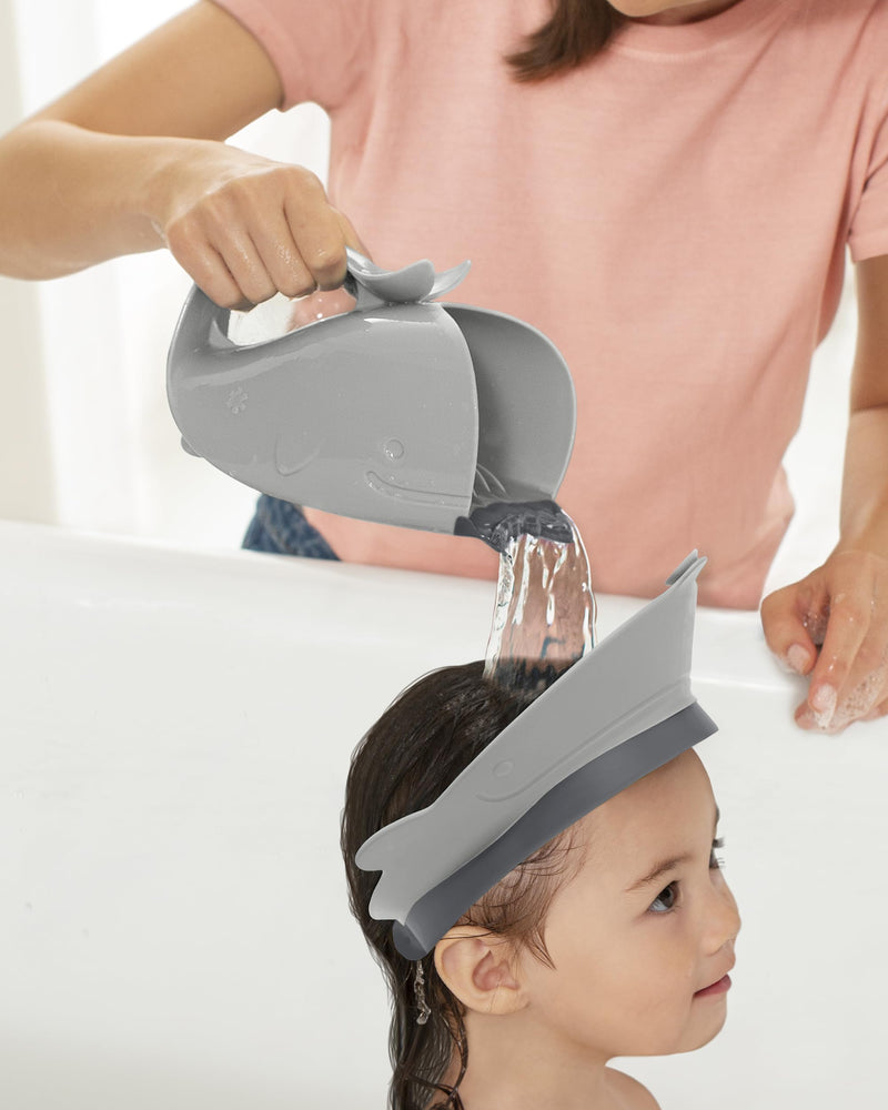 [Australia] - Skip Hop Baby Shower Cap, Moby Bath Visor, Grey 