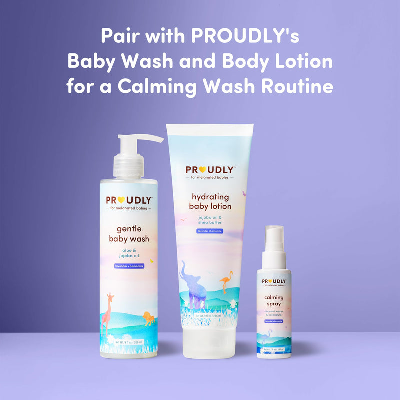 [Australia] - PROUDLY Calming Spray by Gabrielle Union & Dwyane Wade, Gentle Room, Linen & Skin Mist, Sleep Mist with Natural Fragrance, Lavender & Chamomile, 2-Pack (2 oz each) 