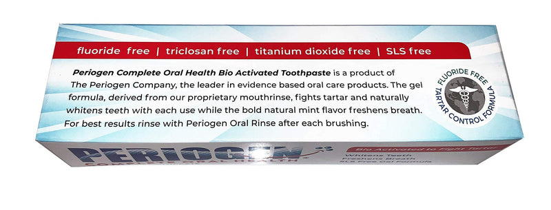 [Australia] - Periogen Toothpaste - Super Cleaning Plaque & Tartar Control Formula - SLS Free- 2-Pack 