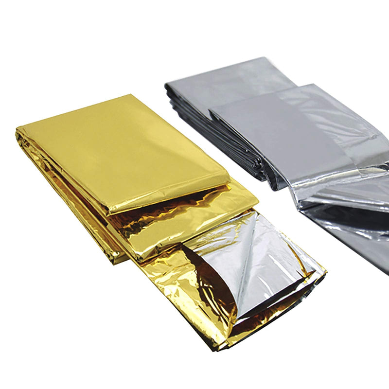 [Australia] - 10 x Thermal Emergency Road Protection Blanket Windproof Cold Resistant 