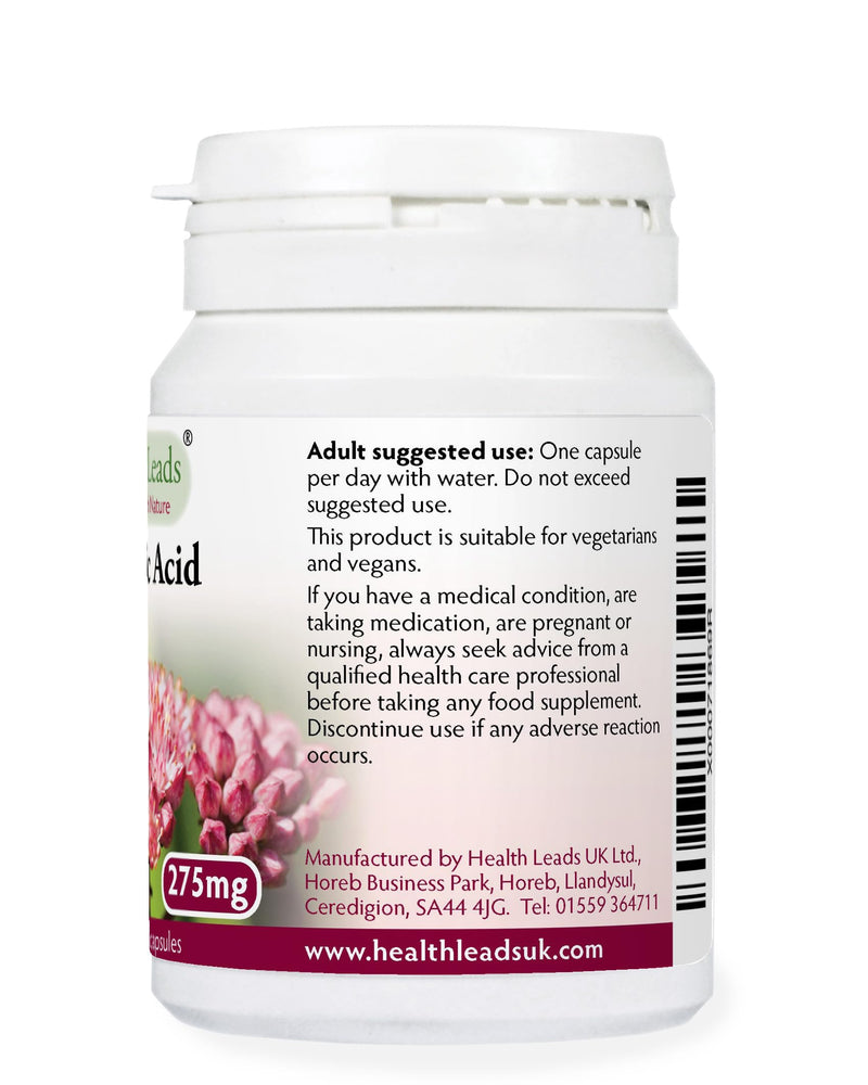 Hyaluronic Acid High Strength 275mg x 50 Caps (hyaluronan) - 100% Additive Free