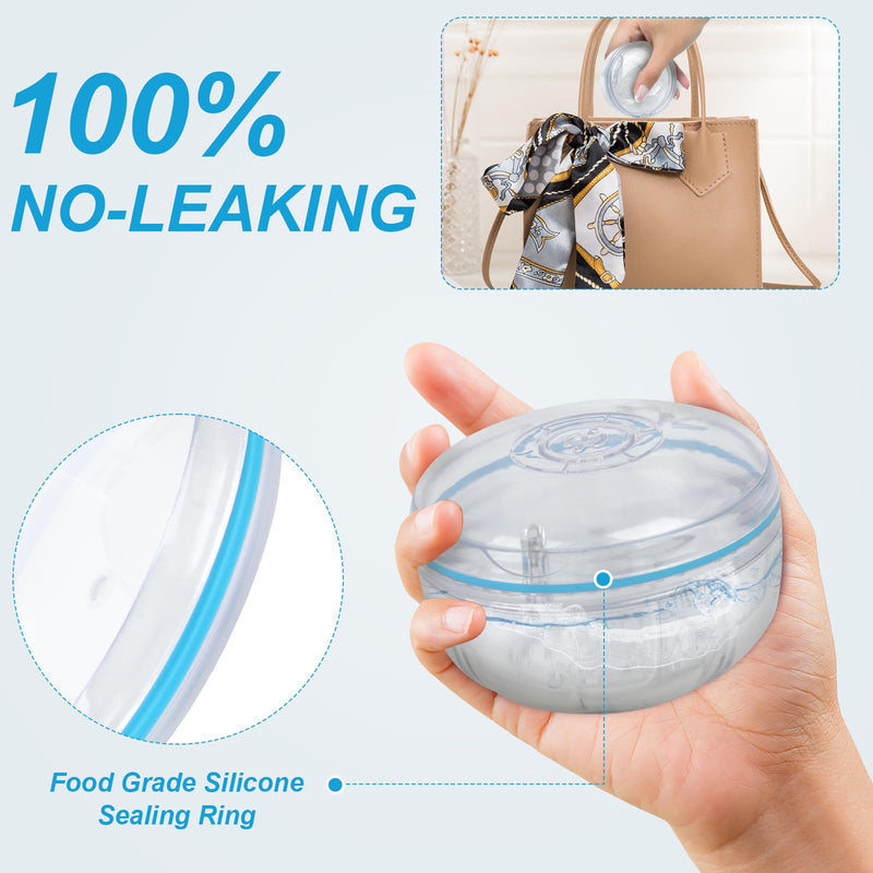 [Australia] - Retainer Cleaner Case,Double Layer No-Leak Denture Cup for Soaking Dentures, Denture Bath for Invisalign Aligner,Retainers,Mouth Guard,Night Guard (Transparent) Transparent 