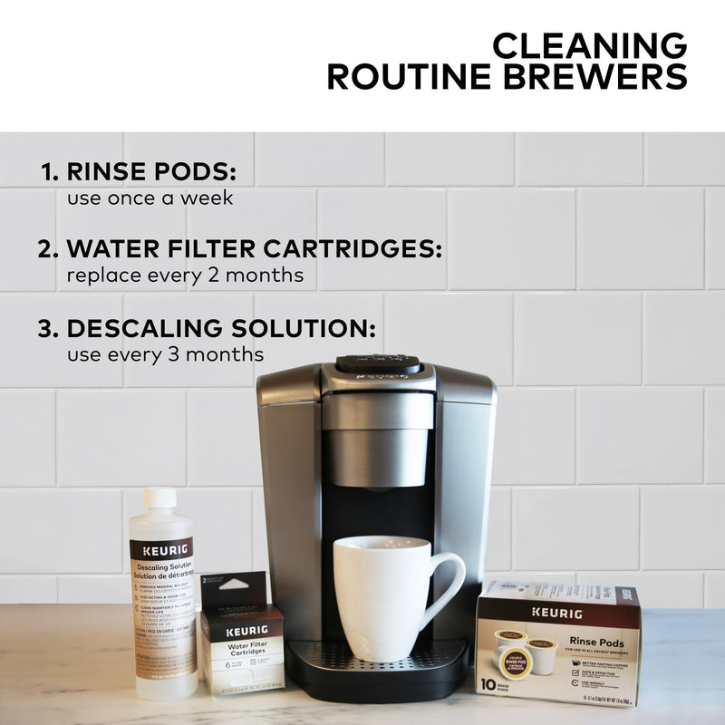 [Australia] - Keurig Water Filter Refill Cartridges, Replacement Water Filter Cartridges, Compatible with 2.0 K-Cup Pod Coffee Makers, 6 Count 