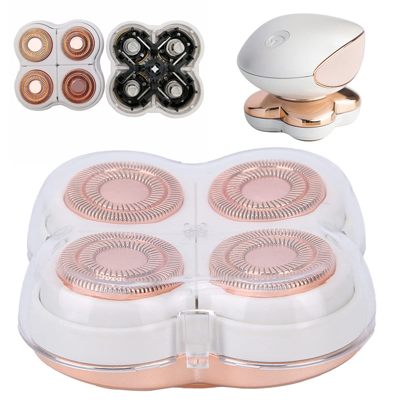 [Australia] - Hair Remover Replacement Head, Electric Hair Remover Body Hair Shaver Machine Head Legs Hair Remover Replacement Heads for 4 Head Hair Remover, 2.4 x 2.4 x 0.8in 