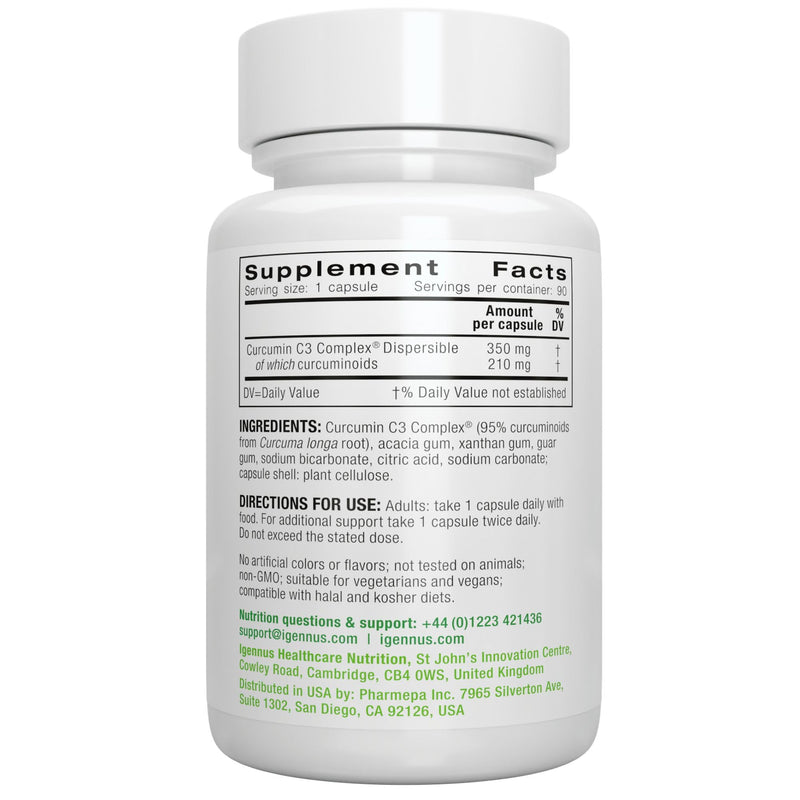 Multivitamin & Minerals for Women + High Absorption Curcumin C3 Complex, Vegan Bundle, Sustained Release Advanced Multivitamin + 300% Greater Absorption Curcuminoids with Rapid Uptake, by Igennus
