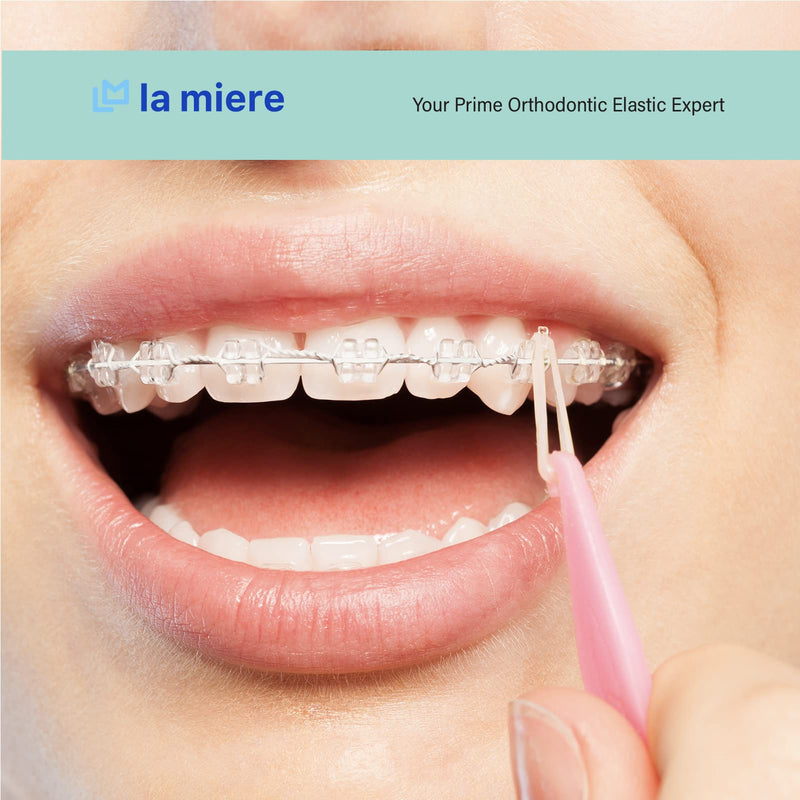[Australia] - Non Latex 300 pcs 1/4inch 6.4MM Heavy Intraoral Elastic Bands Unimedic Orthodontic Elastics non- Latex Dental Rubber Bands Made in USA (1/4inch 6.4mm, Heavy 6.5oz) Heavy 6.5 Oz 1/4'' (6.4mm) 