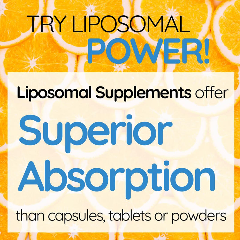 Liposomal Vitamin D3 4000 IU + K2 MK-7 160mcg Liquid Drops - High Strength Vegan VIT D3 K2 Supplement - Immune & Bone Support - 120 Servings | Summer Citrus