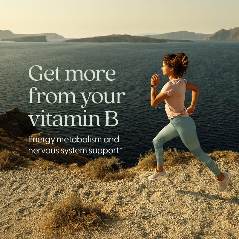 New Chapter Fermented Coenzyme B Complex, 30 Count | Rich in Vitamin B12, Vitamin B6, and Biotin with Organic Ingredients for Energy, Brain, and Beauty Support, One Daily 30 Count (Pack of 1)