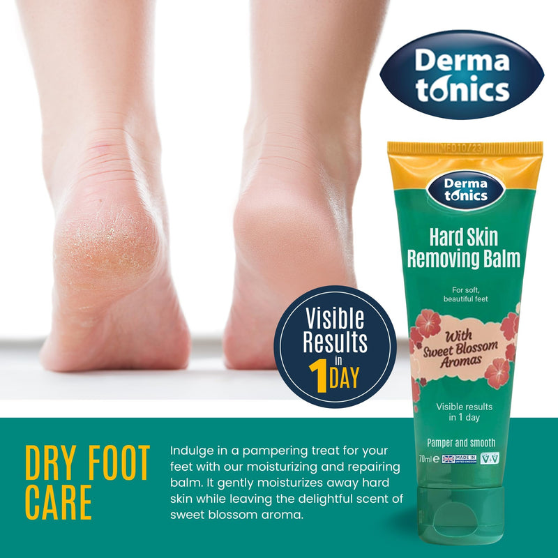 [Australia] - Dermatonics 10% Urea Callus Removing Cream – Removes Hard Skin, Moisturizes and Rehydrates Racked, Rough, Dead and Dry Skin – for Feet, Elbows, and Hands, 2.37 fl oz. Tube, 3 Pack 2.37 Fl Oz (Pack of 3) 