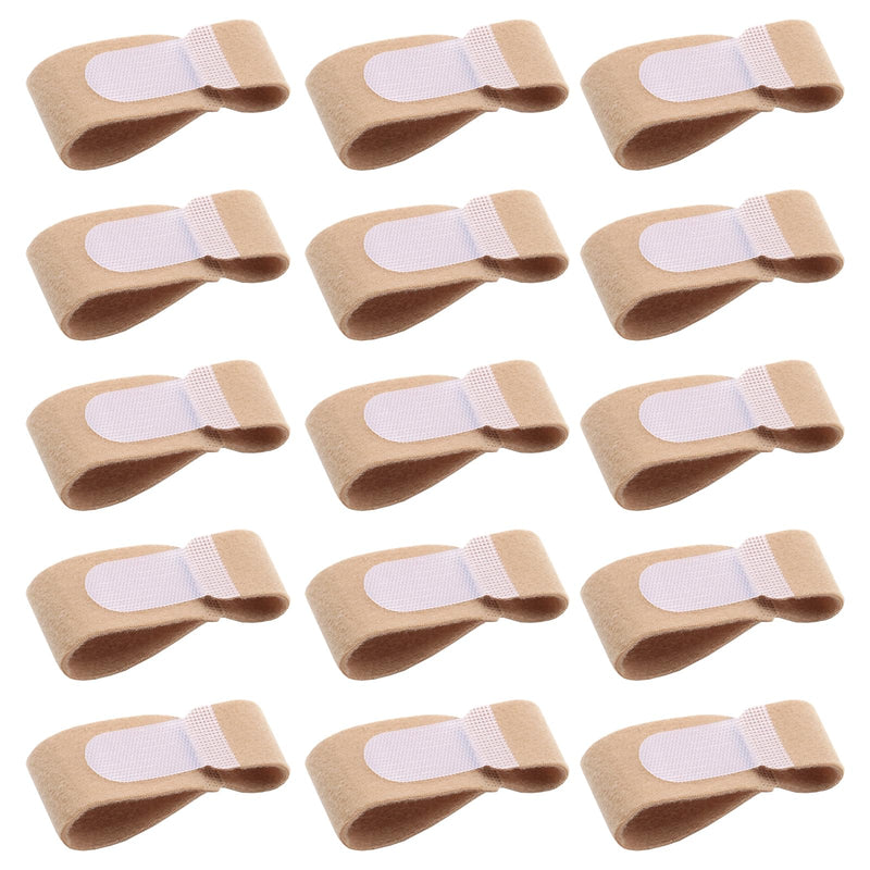 [Australia] - Hammer toe correction, pack of 15 hammer toe pads, toe splint, hammer toe, hammer toe splint, suitable for correcting hammer toes, curved toes, overlapping toes 