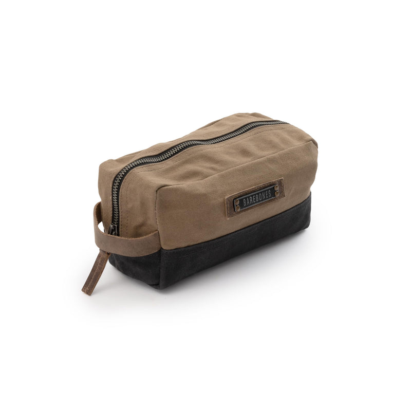 Barebones Neelum 3L Dopp Kit - Stylish Toiletry Bag for Travel Essentials, Water-Resistant and Durable Canvas Bag for Cosmetics and Personal Hygiene Items, Easy to Clean